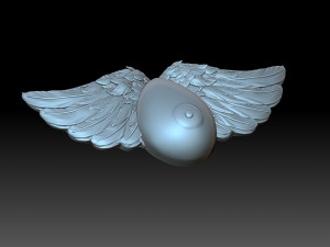 Chest and wings 3D Print Model