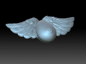 Chest and wings 3D Print Model
