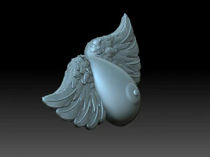 Chest and wings 3D Print Model