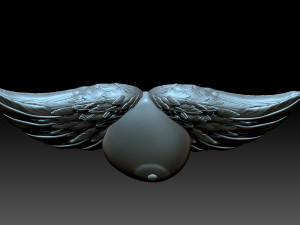 Chest and wings 3D Print Model