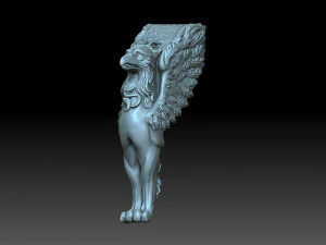 그리폰 3D 프린트 모델