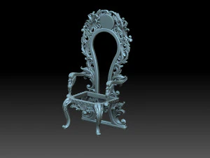 Armchair 3D Print Model