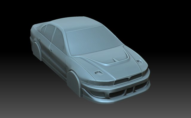 Mitsubishi goland 3D Принт Модель .c4d .max .obj .3ds .fbx .stl .blend