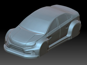 Lada Vesta Modelo de impresión 3D