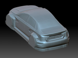 Lada Vesta Modelo de impresión 3D