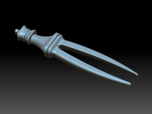 The queen hairpin 3D Print Model