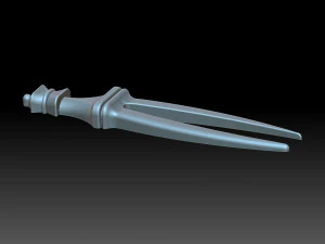 The queen hairpin 3D Print Model