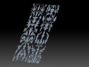 Decorative panel Model do druku 3D
