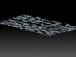 Decorative panel 3D Print Model
