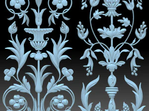 Decorative panel 3D Print Model