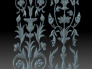 Decorative panel 3D Print Model