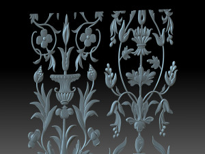 Decorative panel Model do druku 3D