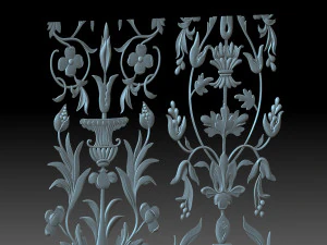 Decorative panel 3D Print Model