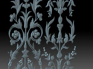 Decorative panel 3D Print Model
