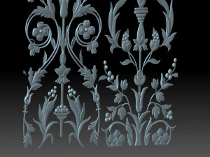 Decorative panel 3D Print Model