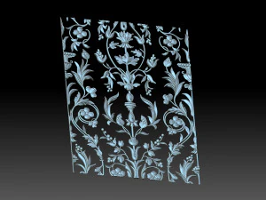 Decorative panel 3D Print Model