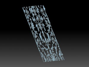 Decorative panel 3D Print Model