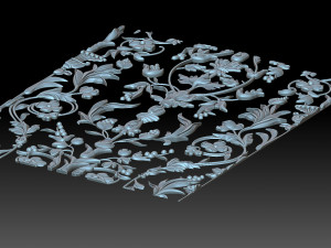 Decorative panel 3D Print Model