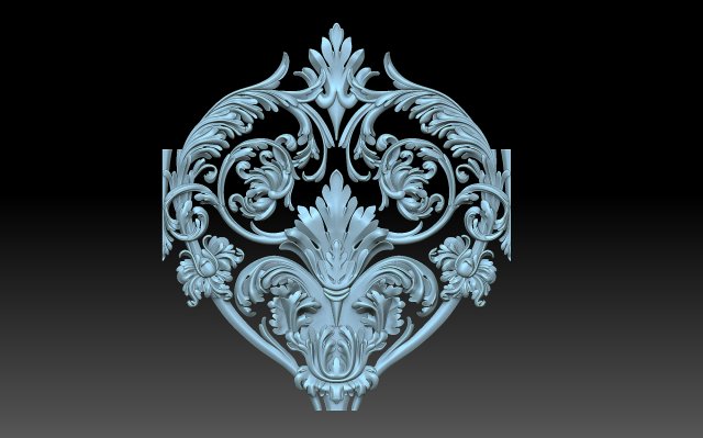Ornament 3D Print Model .c4d .max .obj .3ds .fbx .stl .blend 
