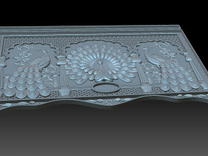 Peacocks Modelo de Impressão 3D