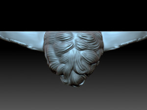 Angel head 3D 프린트 모델