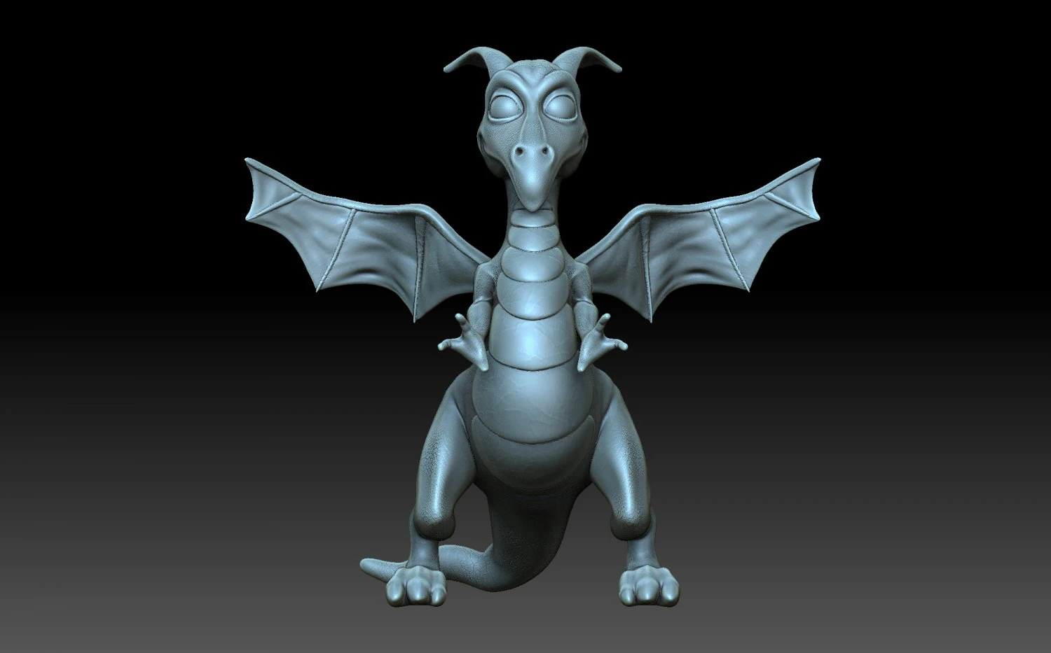 Dragon 3D Print Model .c4d .max .obj .3ds .fbx .stl .blend 