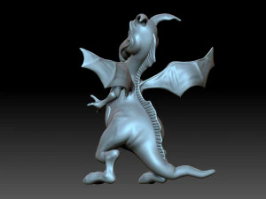 Dragon 3D Print Model