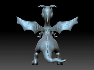 Dragon 3D Print Model