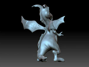 Dragon 3D Print Model