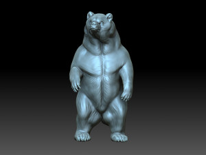 Bear Modelo de Impressão 3D