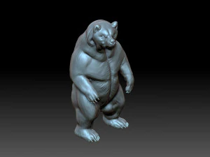 Bear 3D Print Model