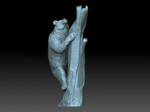 Oso Modelo de impresión 3D