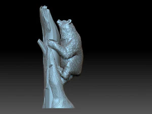 Oso Modelo de impresión 3D