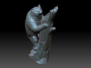 Oso Modelo de impresión 3D