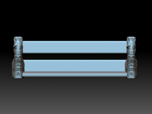 Horse bench 3D 打印模型