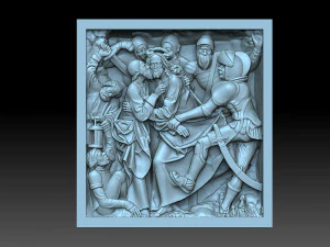 Bacio di Giuda Modello di stampa 3D