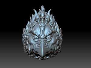 Bird Ring 3D Принт Модель