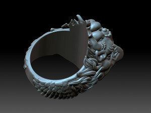Bird Ring 3D Принт Модель