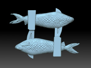 Fish plate 3D Принт Модель