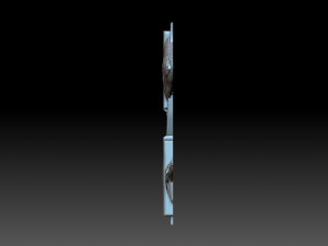 Fish plate Model Cetak 3D