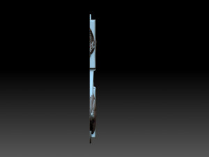 Fish plate Model Cetak 3D