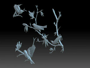 Birds 3D Print Model