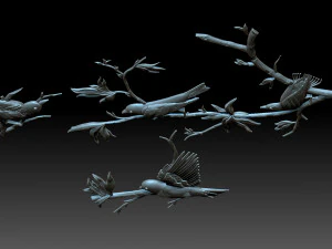 Birds 3D Print Model
