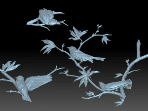 Birds 3D Print Model