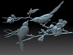 Birds 3D प्रिंट मॉडल