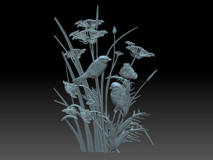 Birds 3D Print Model