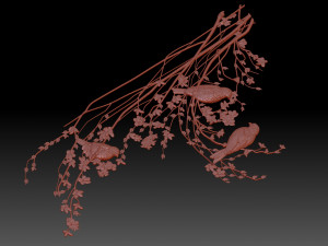 Birds Modello di stampa 3D