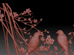 Birds Modello di stampa 3D