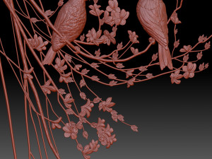 Birds Modello di stampa 3D