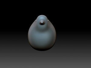 Bird Figurine 3D Print Model